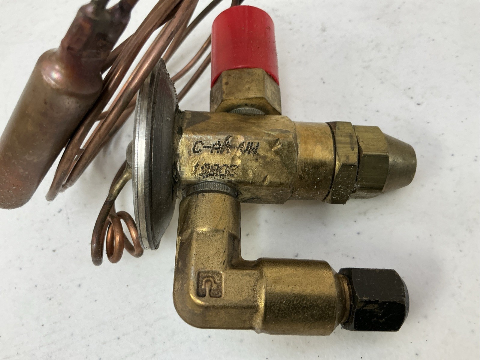 NEW SPORLAN FV-1/2-C THERMOSTATIC EXPANSION VALVE 1/4 x 1/2 SAE FLARE, FREE SHIP