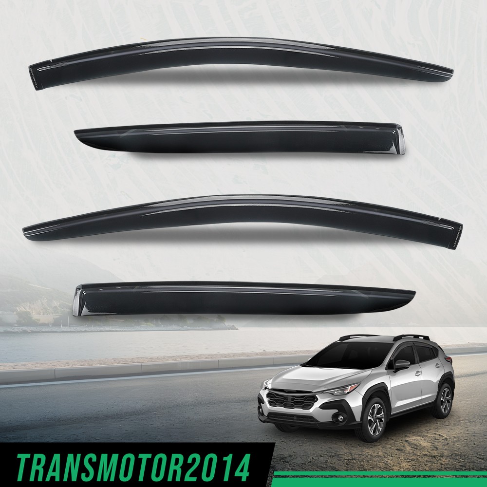 Window Visors Rain Guards Deflectors Fit For 2024-2026 Subaru Crosstrek Impreza