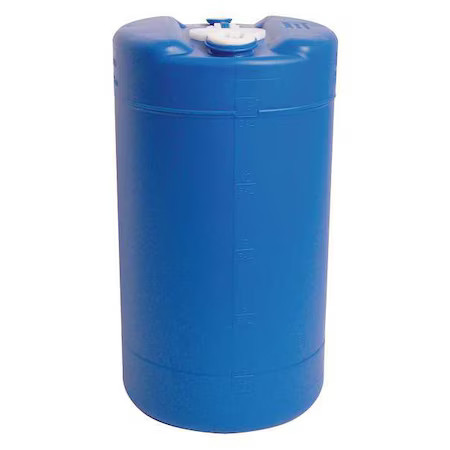 Zoro Select Thp15 Closed Head Transport Drum, Polyethylene, 15 Gal, Unlined,,