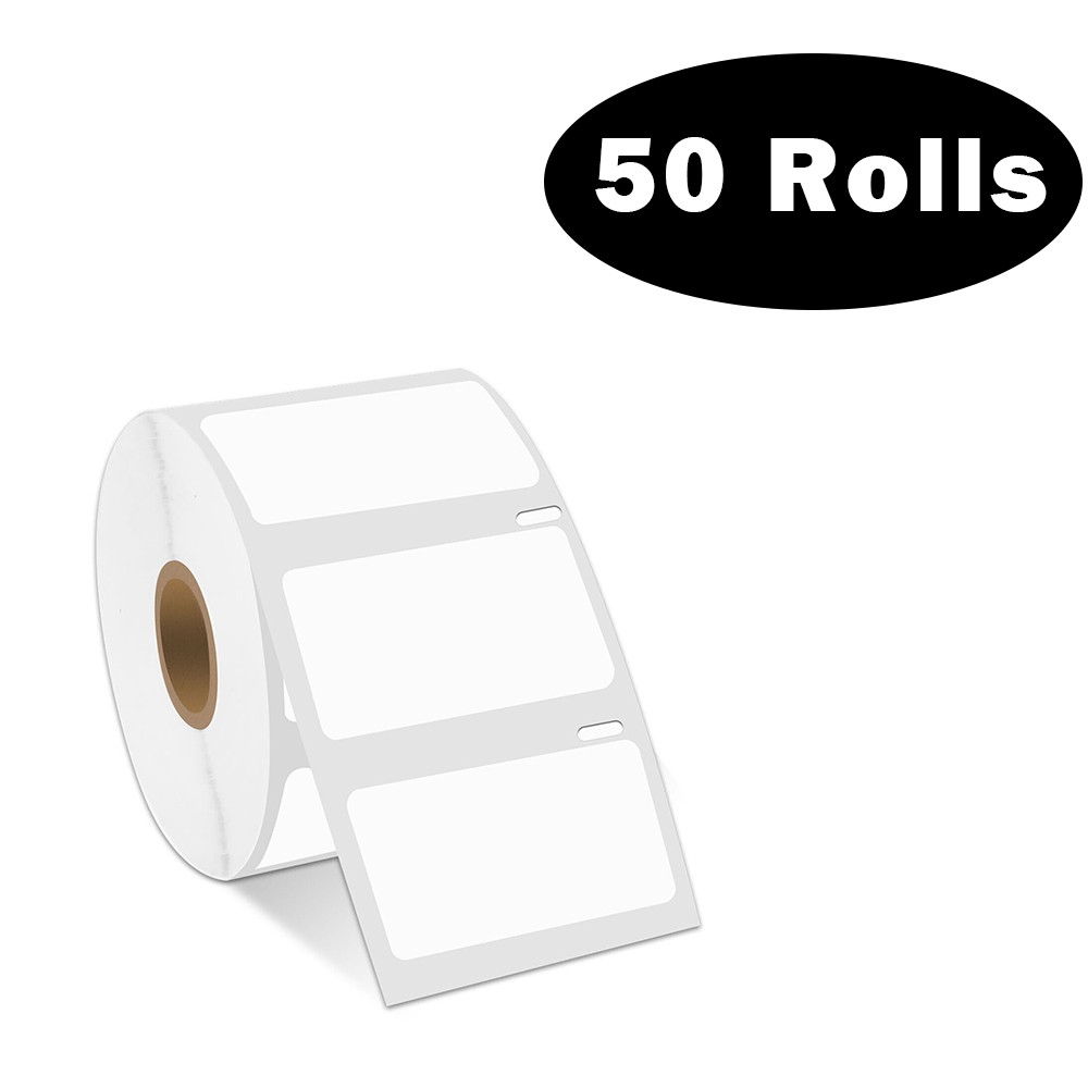 50Rolls 1000 Medium Multipurpose Labels 30334 for DYMO Labelwriter 1-1/4″x2-1/4″