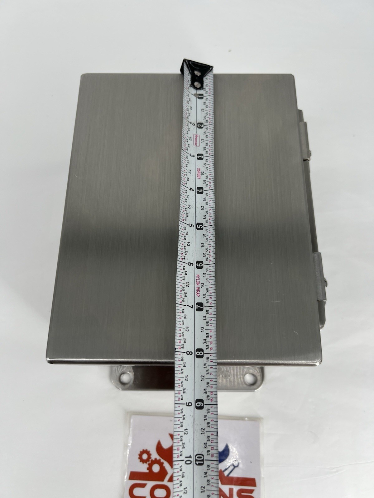 Nvent Hoffman A8064CHNFSS, SS JIC BOX, Type 4X, 8x6x4, Stainless 304, NEMA 3RX