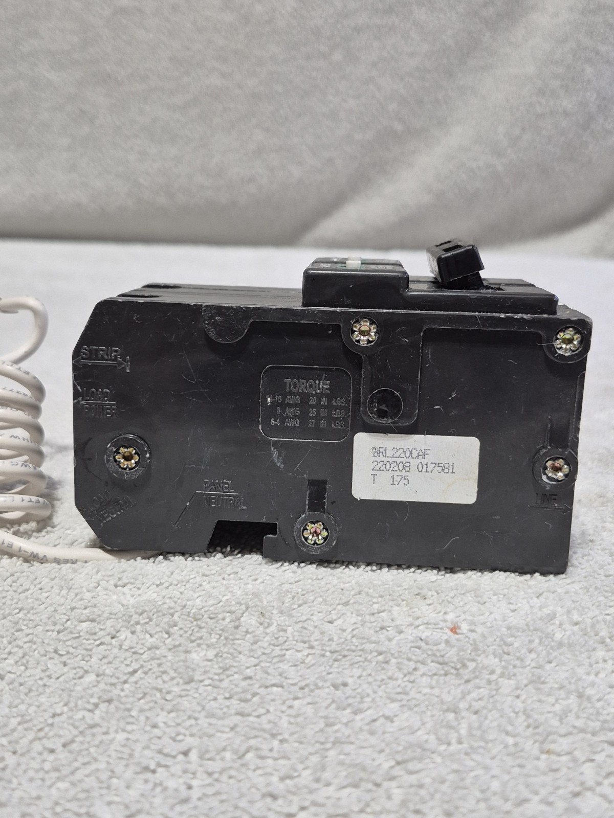 Eaton BR Combination Breaker AFCI BRL220CAF 120/240v 20A Type BRAF
