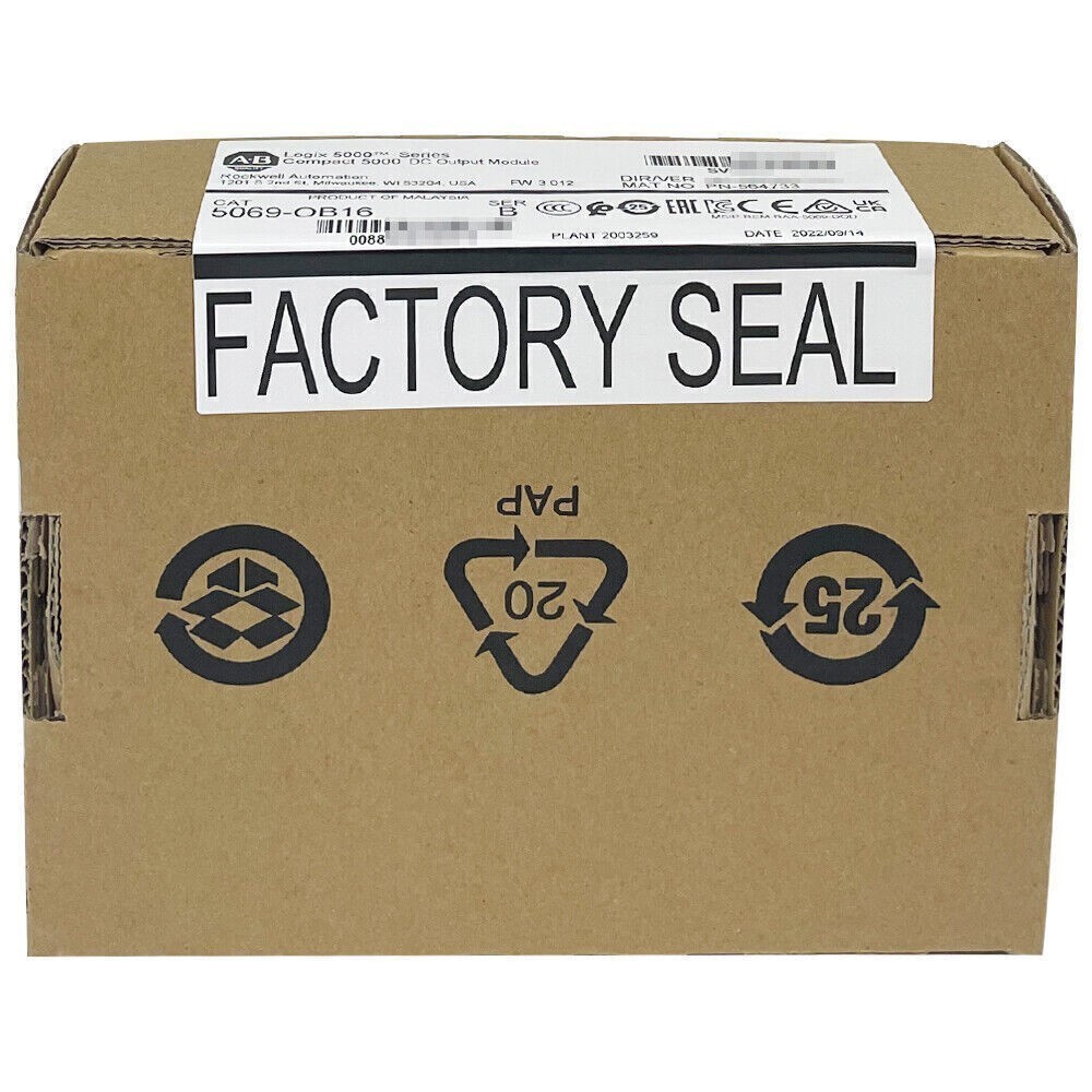 New Original New PLC AB 5069-OB16 SER B Compact 5000 DC Output Module