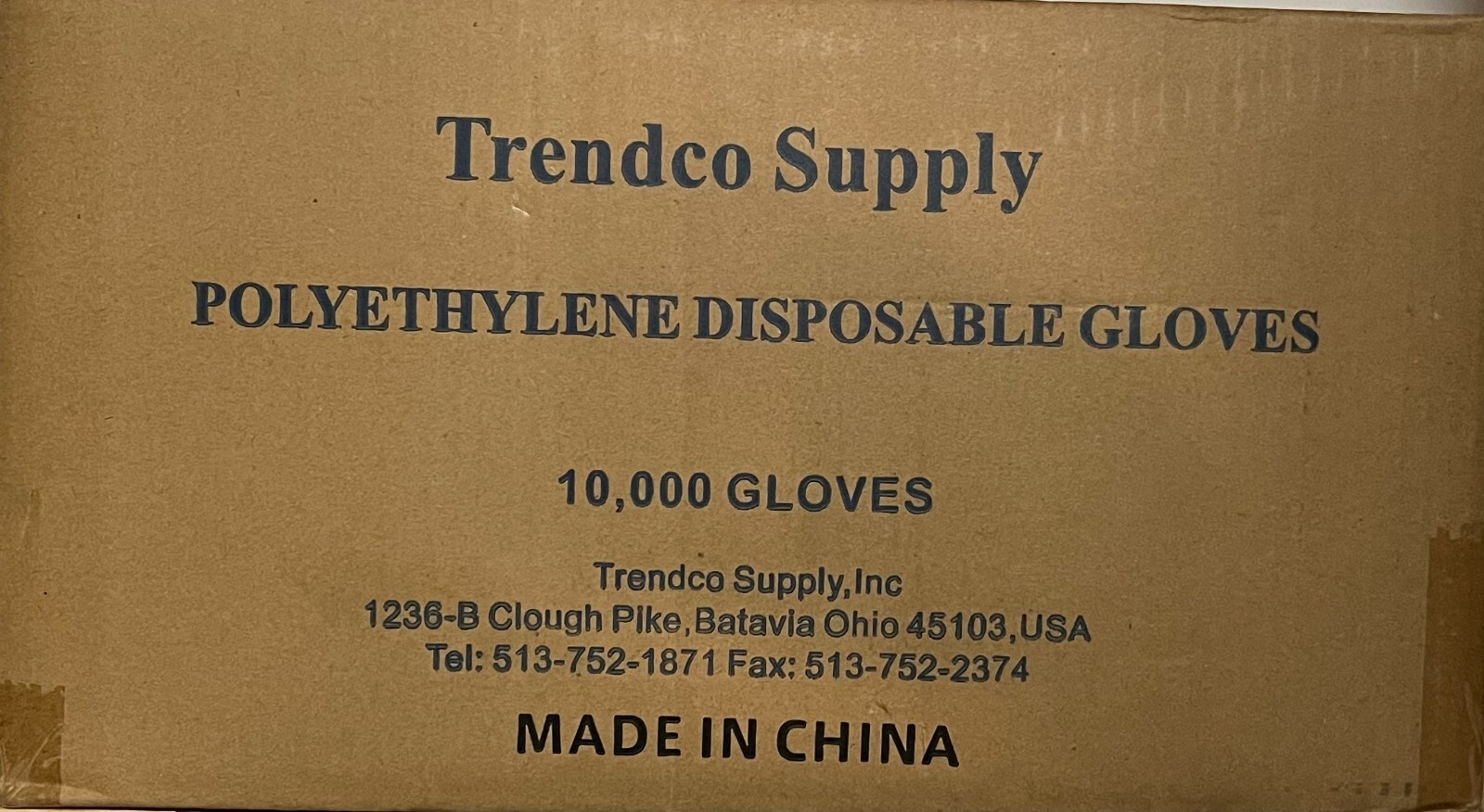 10,000 Poly Disposable HDPE Food Service Gloves, Powder Free-Medium