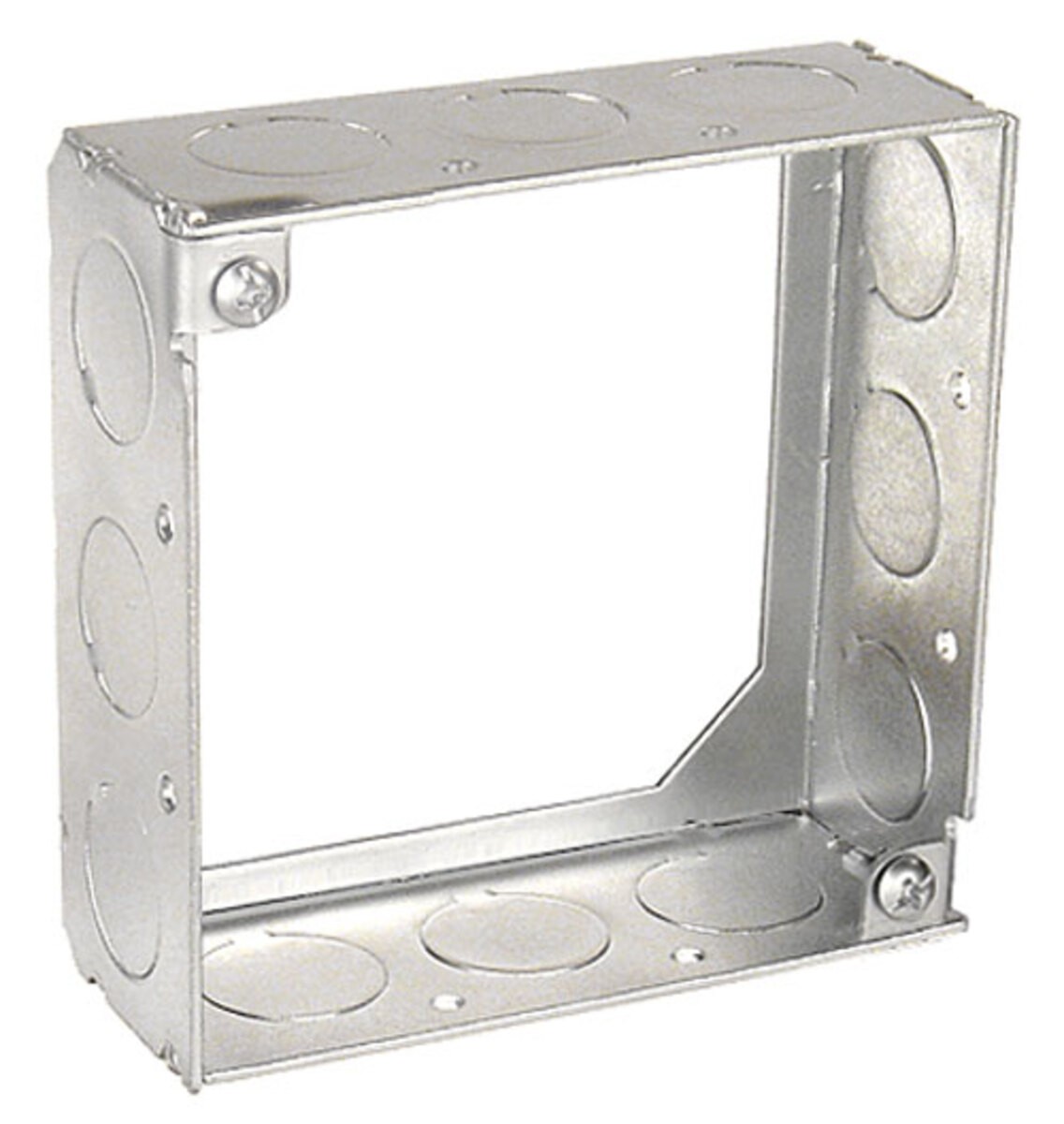 Southwire 53151-1/2 Square Extension Ring 1.5″ Galvanized Steel 12 Knockouts