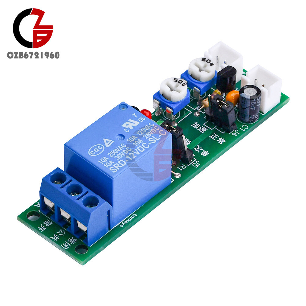 5V 12V 24V DC Infinite Cycle Delay Timer Relay Turn On-off Switch Loop Module
