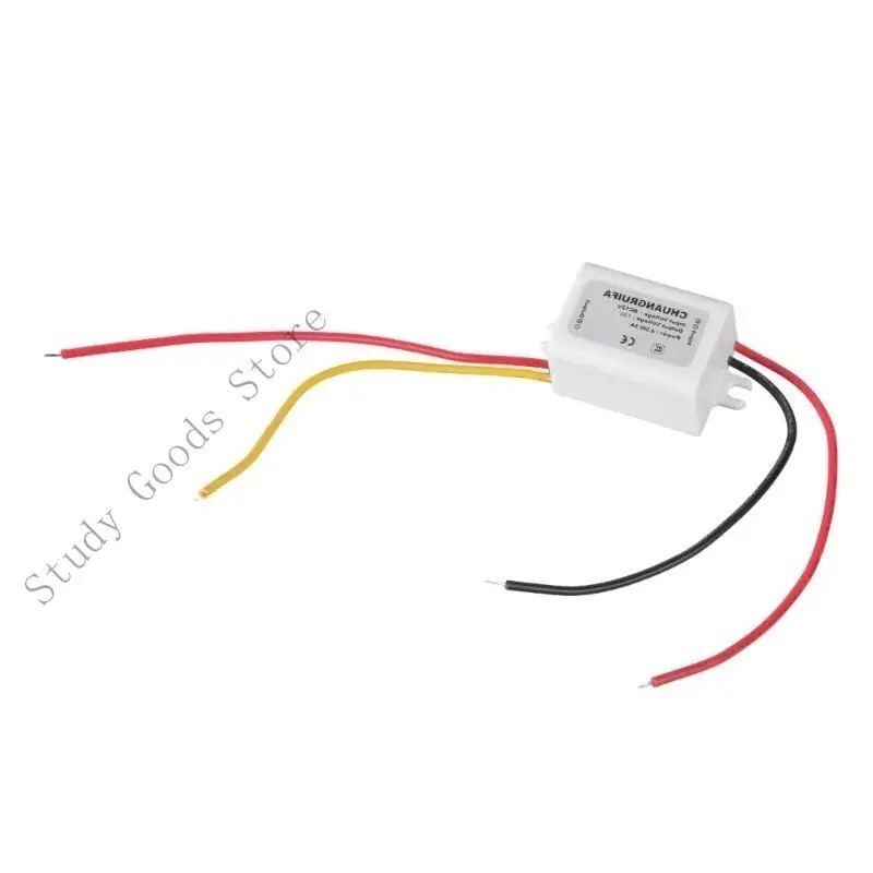 12V To 5V 3A 15W DC-DC Step Down Converter DC Power Supply Module Waterproof US