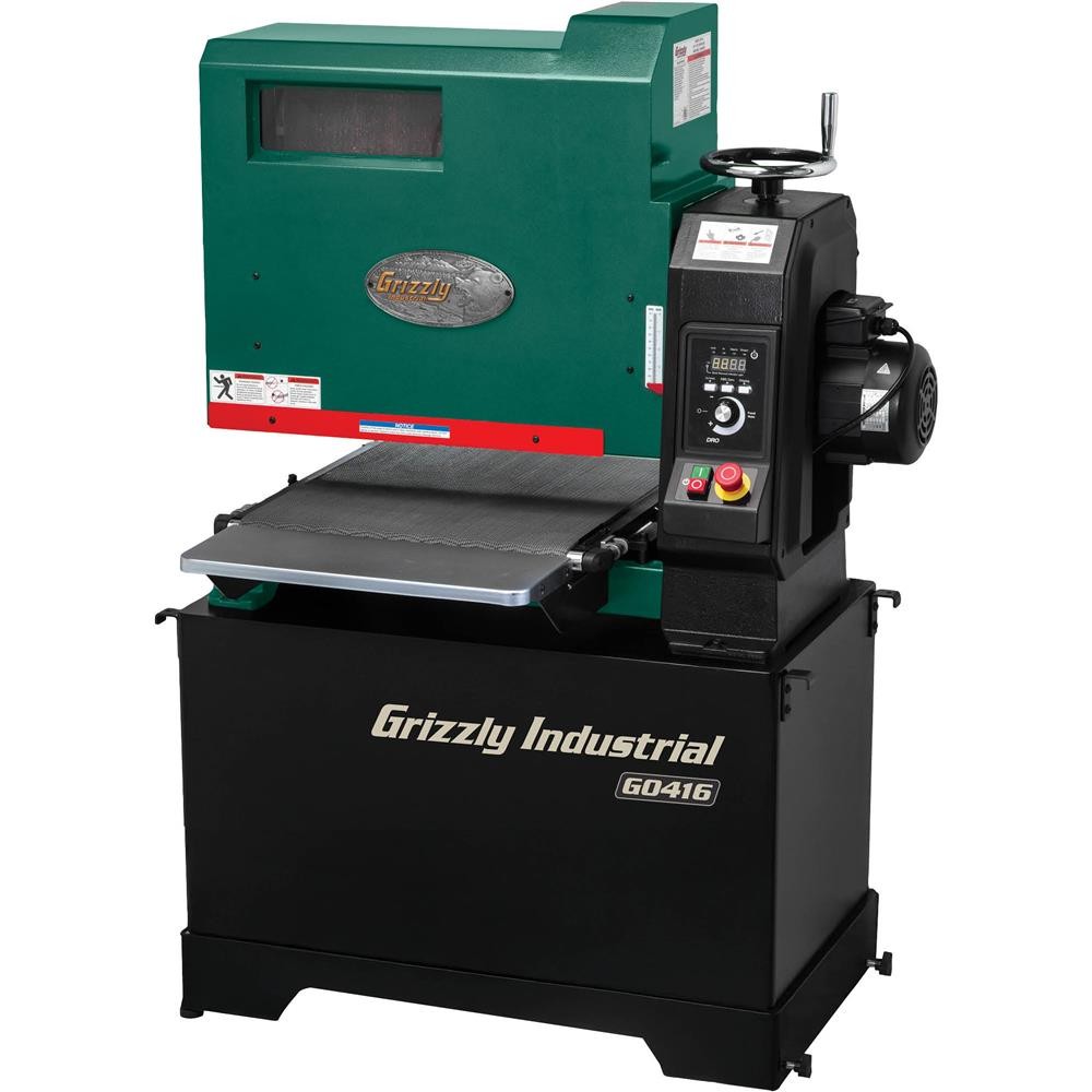 G0416 20″ 3 HP Open-End Wide-Belt Sander
