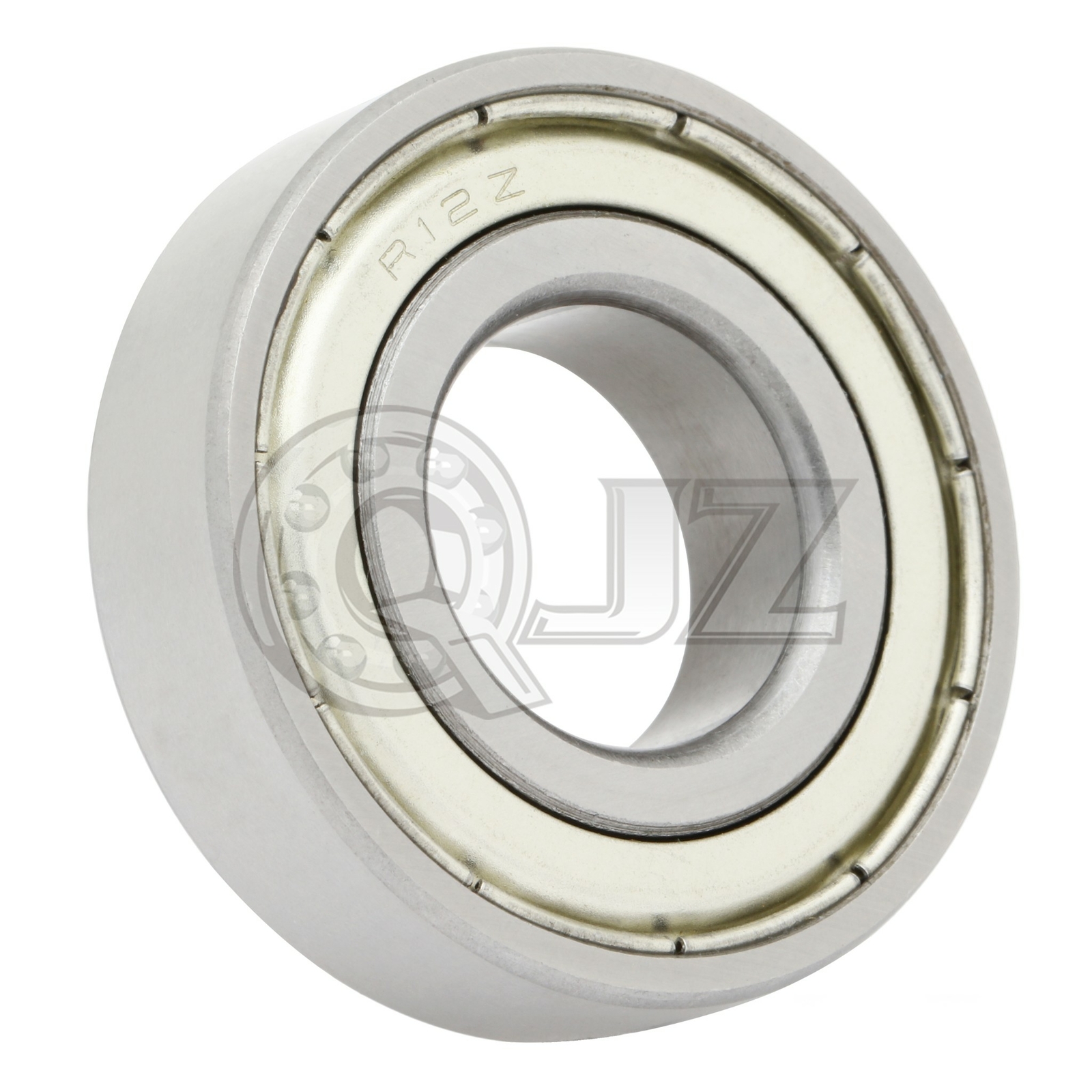 [1-Pack] R12-ZZ Radial Ball Bearing 0.75 in x 1.625 in x 0.438 in Metal Shield