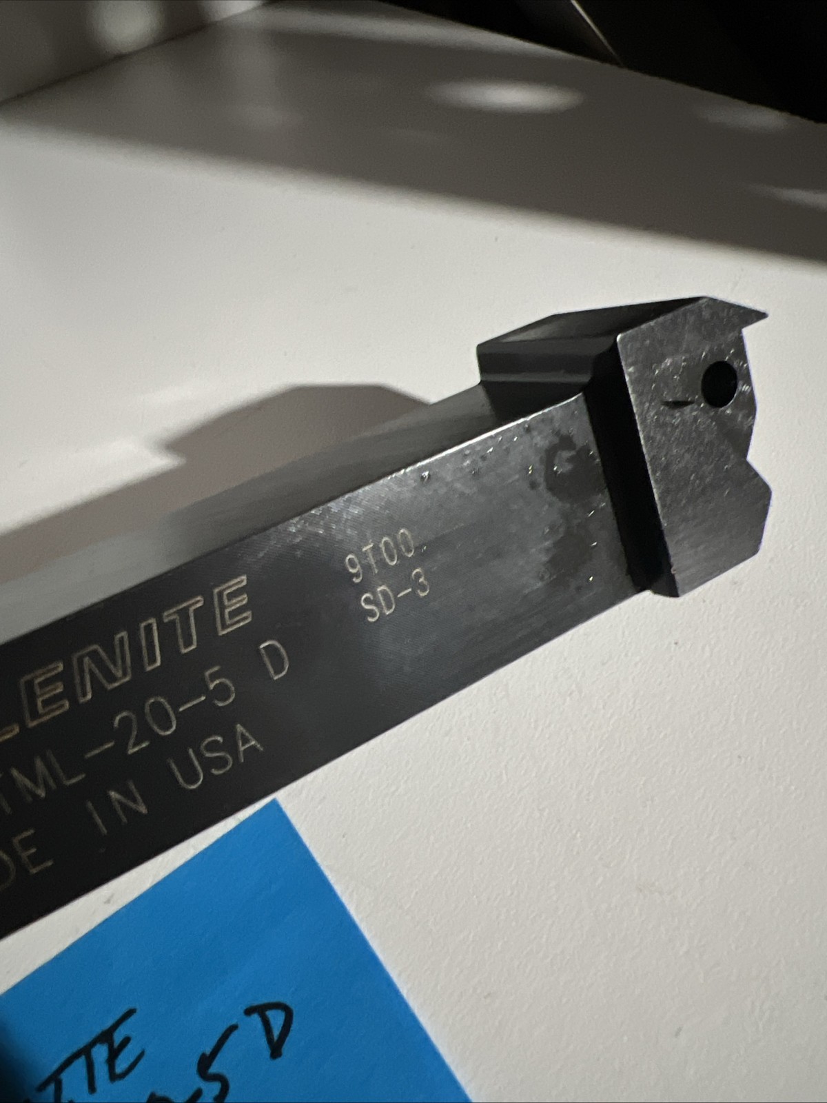 valenite SD-TML-20-5D Indexible Carbide Lathe Toolholder 6”OAL 1.25”Shank Turnin