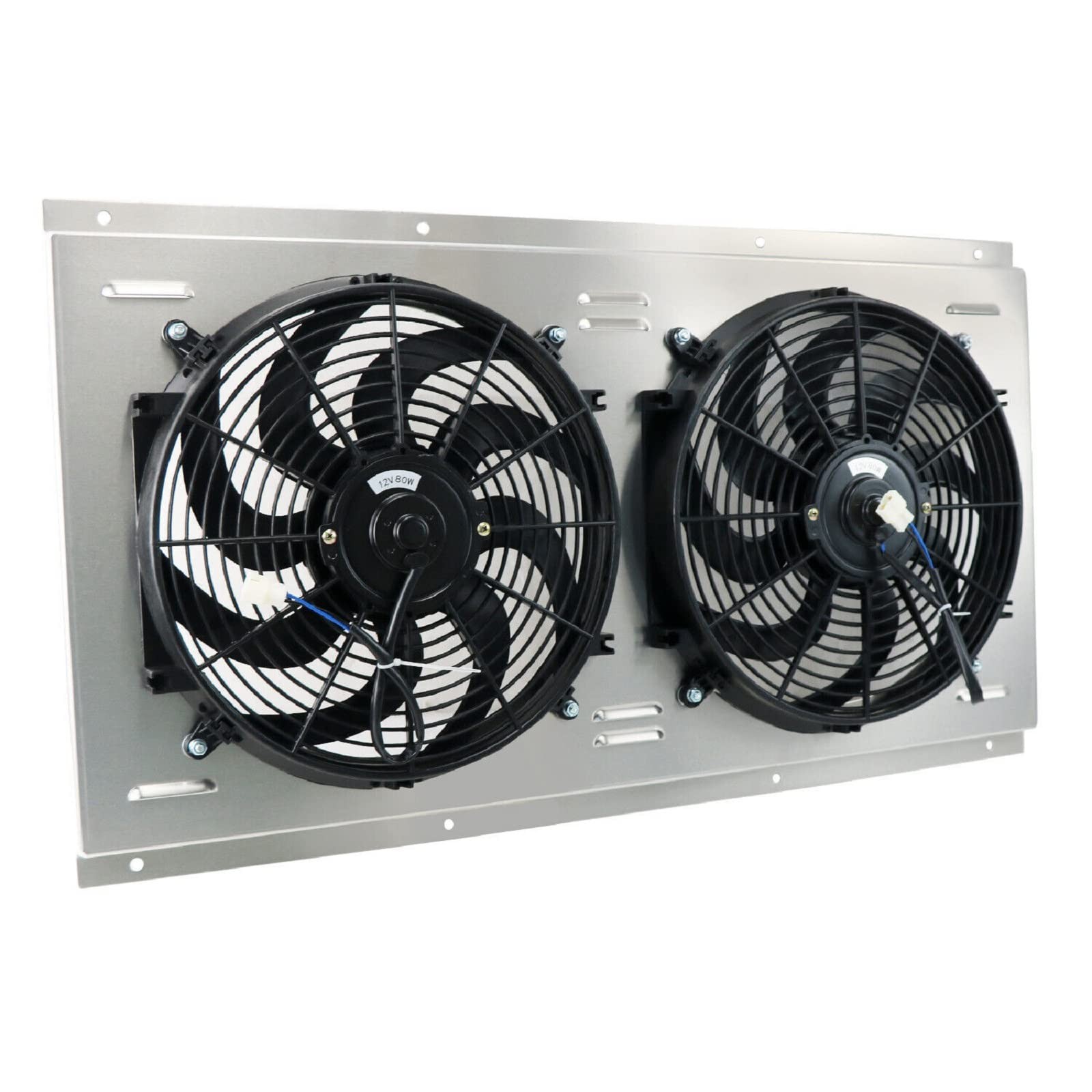 14 Electric Radiator Fan Aluminum Shroud Chevy GMC C/K 1500-3500 5.7-7.4V8 88-00