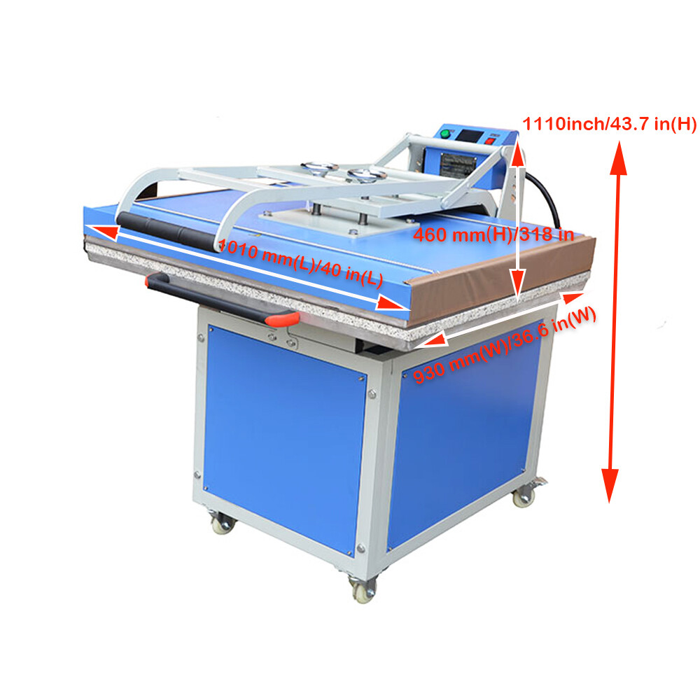 31in x 39in Large Format Manual Operation Hand Force Textile Thermo Transfer