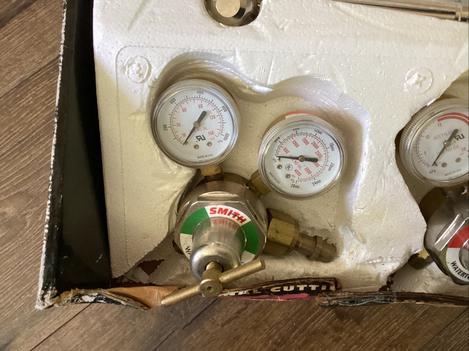 NEW Smith Lifetime BIG 98 Torch Kit (NEW) MC509 MW5A OXYGEN ACETYLENE GAUGES
