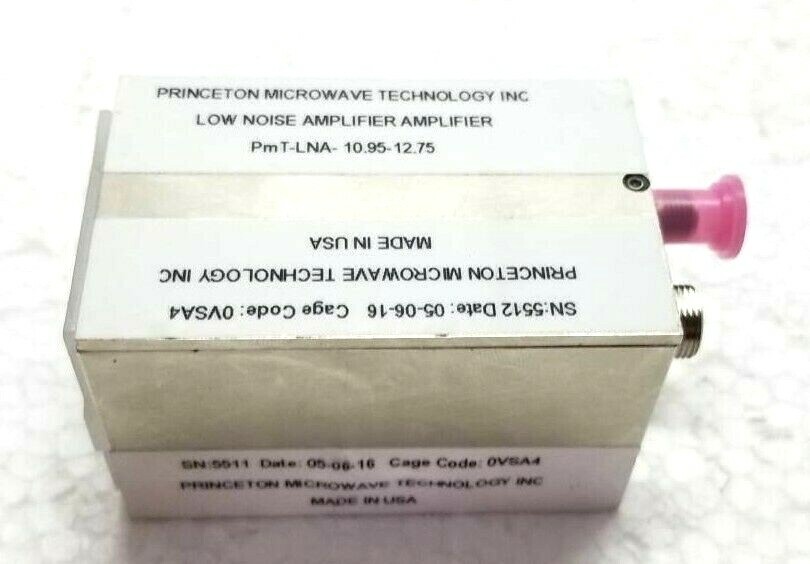 PRINCETON ku band low-noise Amplifier PmT-LNA-10.95-12.75