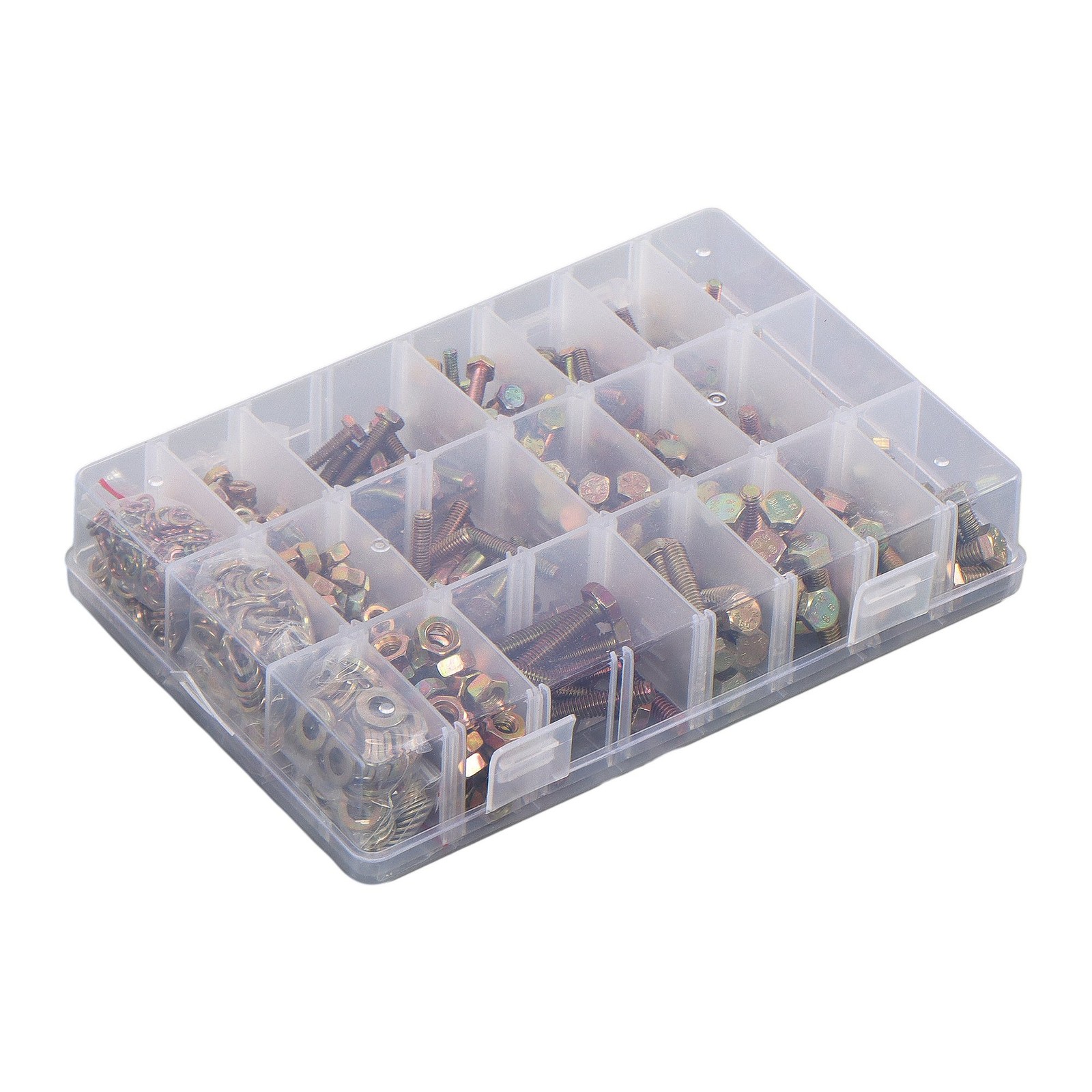 720PCS M4 M5 M6 BOLTS AND NUTS ASSORTMENT KIT GRADE 8.8 ALLOY STEEL HEX 15 SIZES