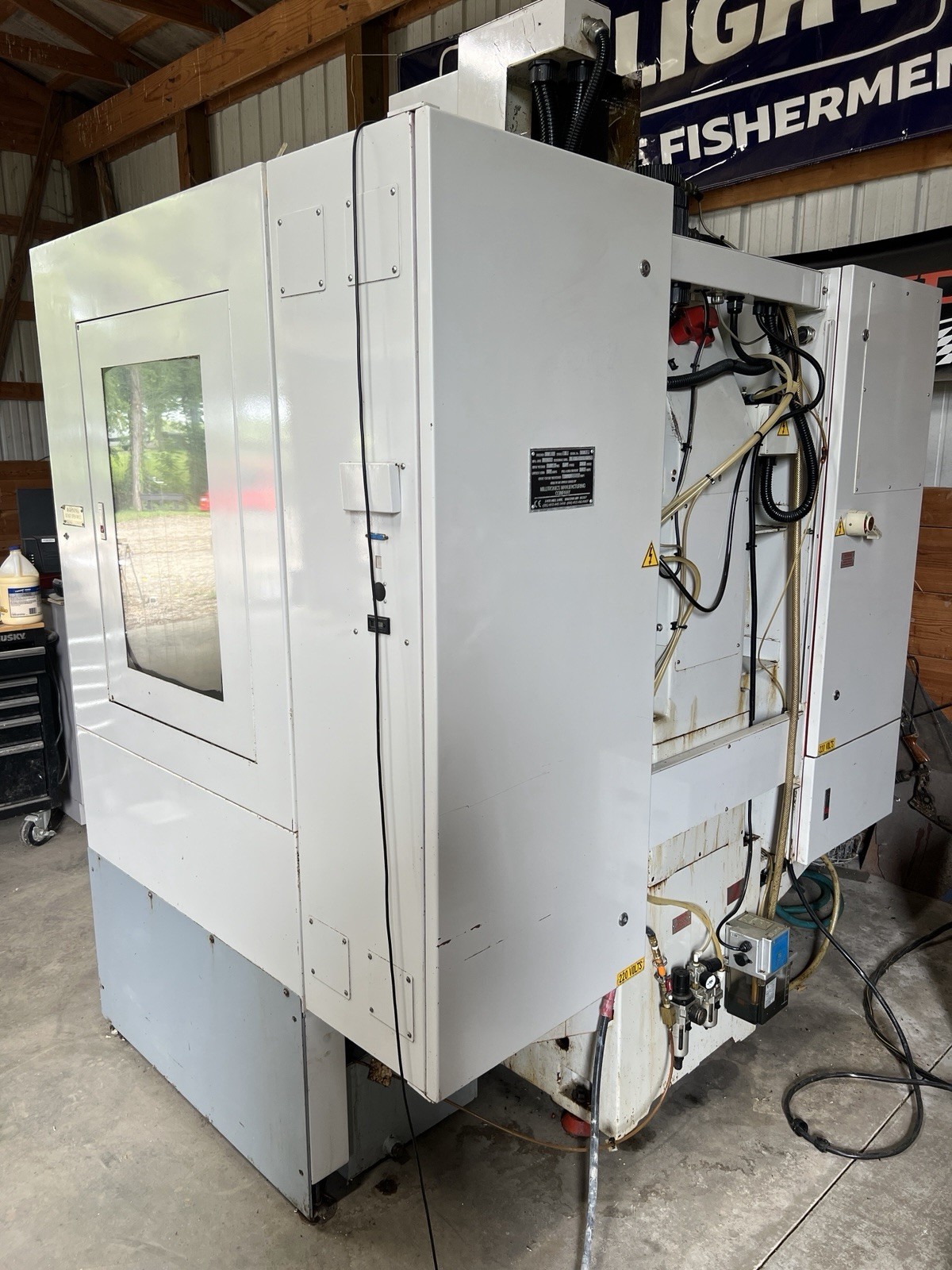 Milltronics Rw12 CNC Milling Machine Cat40 ATC Made In USA 220V 3phase