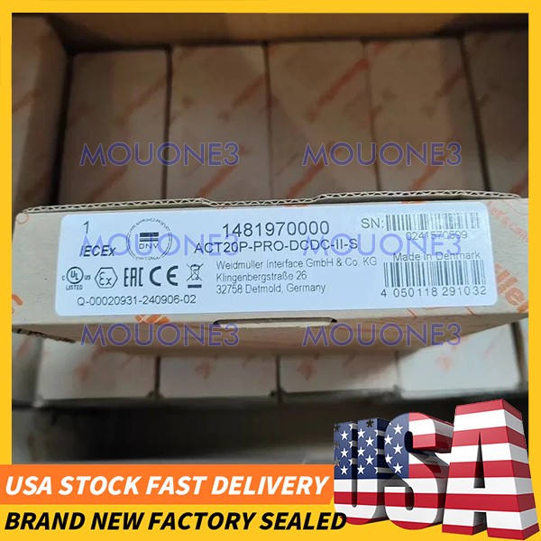 1PCS NEW Weidmuller 1481970000 ACT20P-PRO DCDC II-S Fast Free delivery