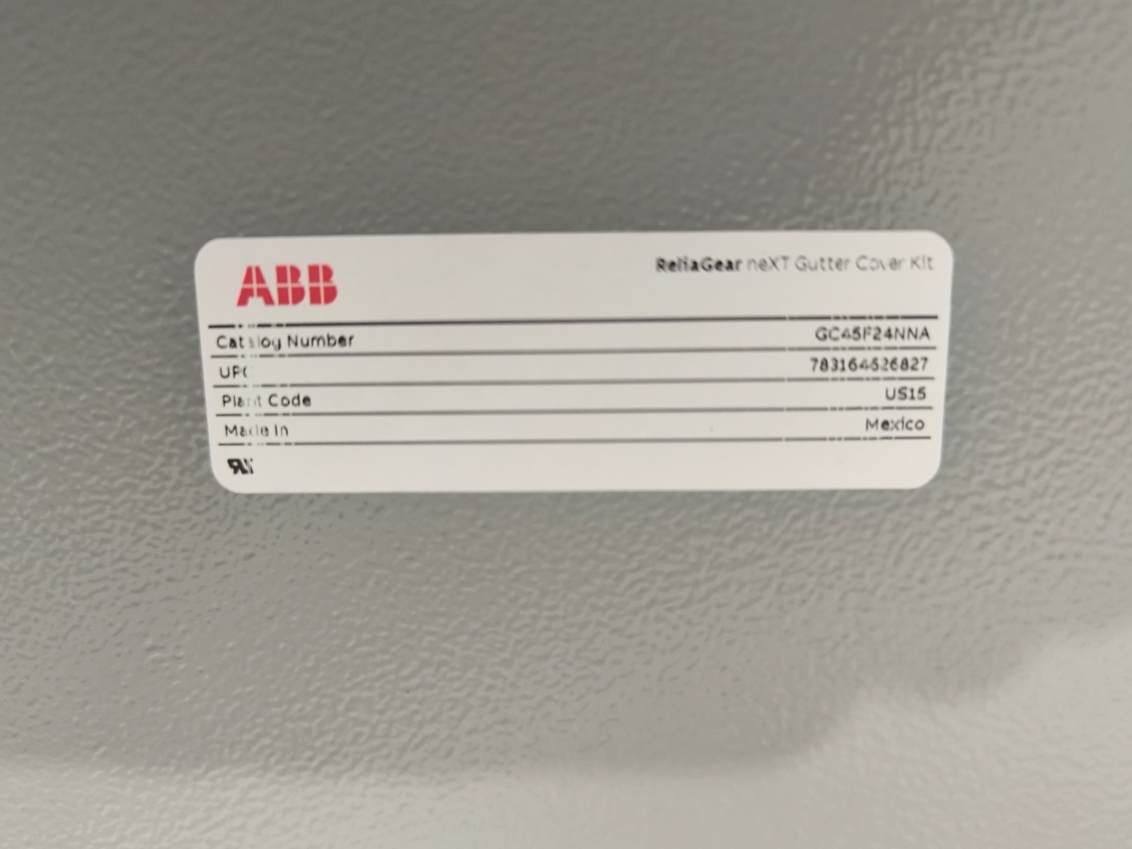 ABB GE IN2412BL3H1 ReliaGear neXT Power Panel 1200 Amp 480Y/277 V 3PH 4W 3R NOS