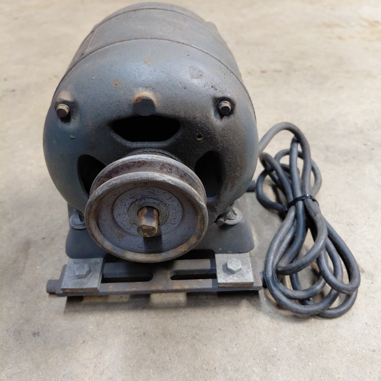 See Video Vintage Sears DUNLAP 1/3 HP Split Phase 115V 1750 RPM Motor 1/2” Shaft