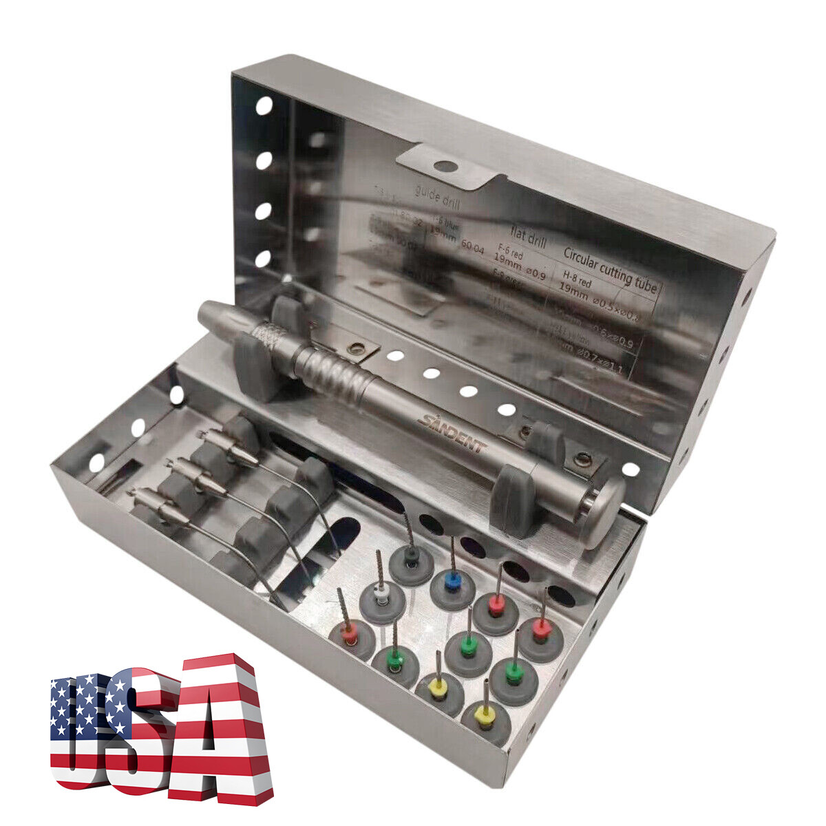 Dental Root Canal File Extractor Endo Broken Files Removal System Holder Tools
