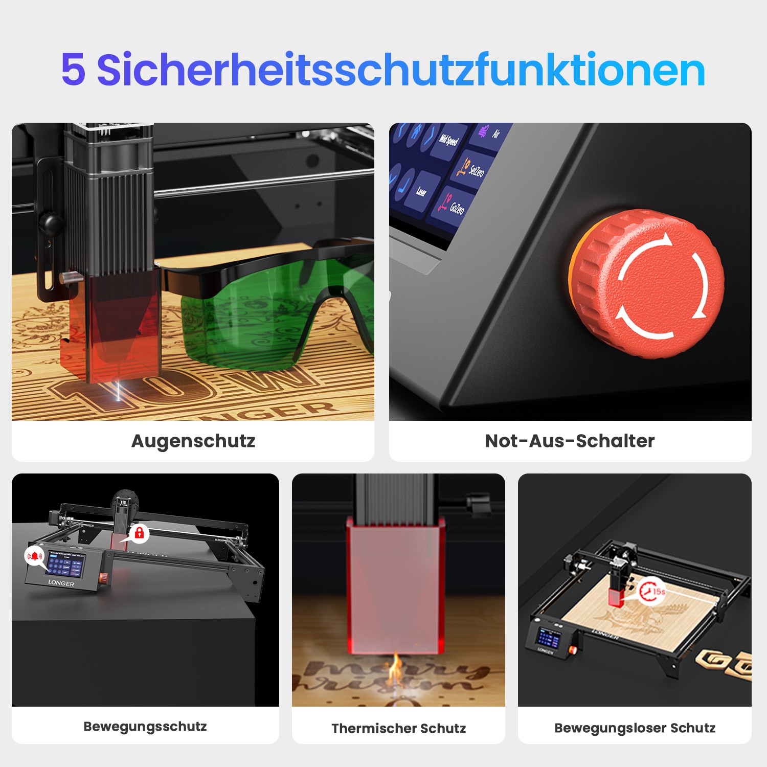 Longer 10W Laser Engraver Machine, 24000mm/min, Laser Cutter🔥-Free Used Air kit