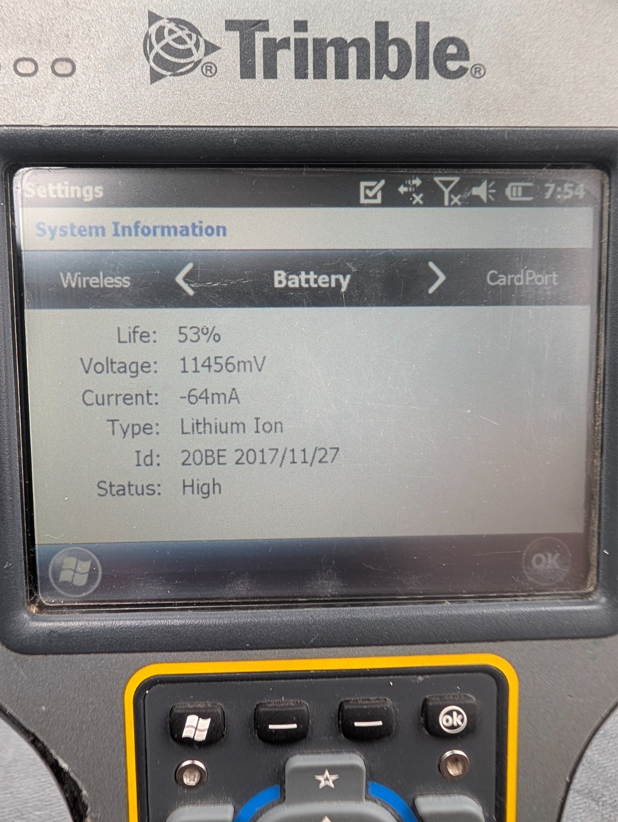 Trimble TSC3 Survey Controller Data Collector Trimble Access 2016 2.4GHz Radio