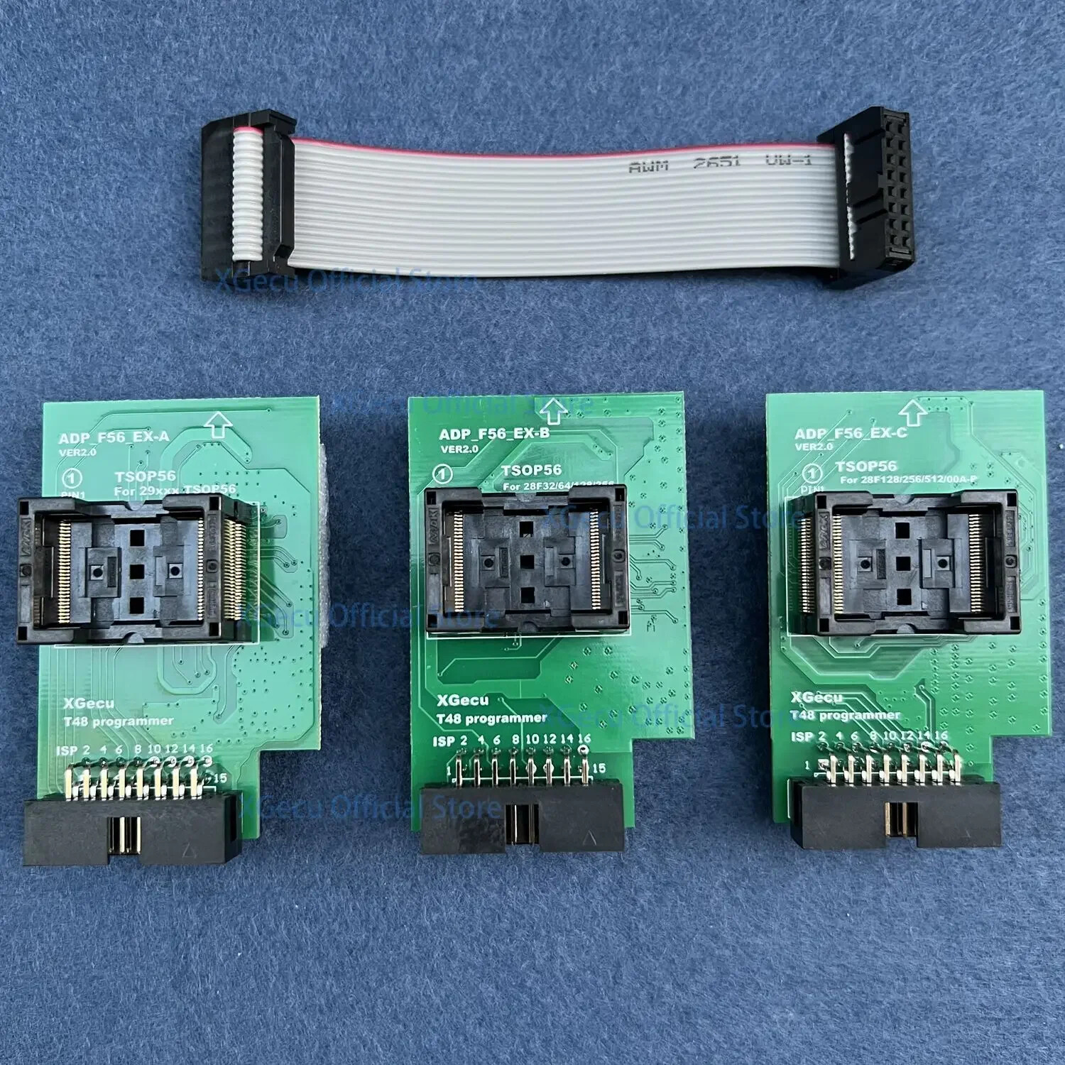 VER2.0 TSOP56 adapter only for XGecu T48 programmer ADP_F56_EX-A B or C