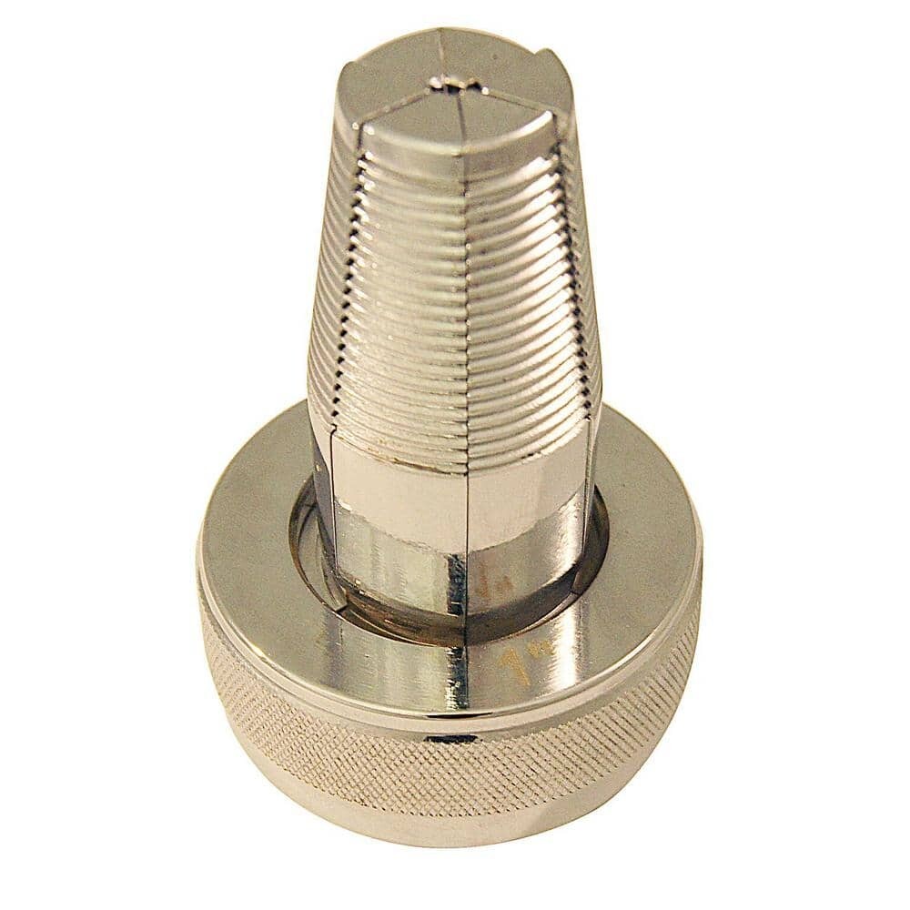 Apollo 1 in. PEX-a EPXHEAD1 Expander Head Silver for Type A PEX Piping Systems
