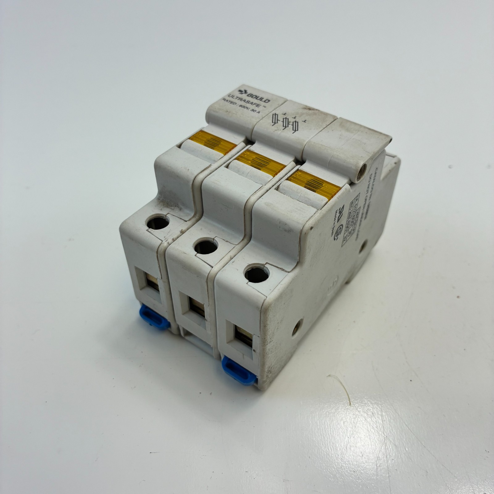 GOULD USM3I UltraSafe Midget Fuse Holder 3P 30A 600V