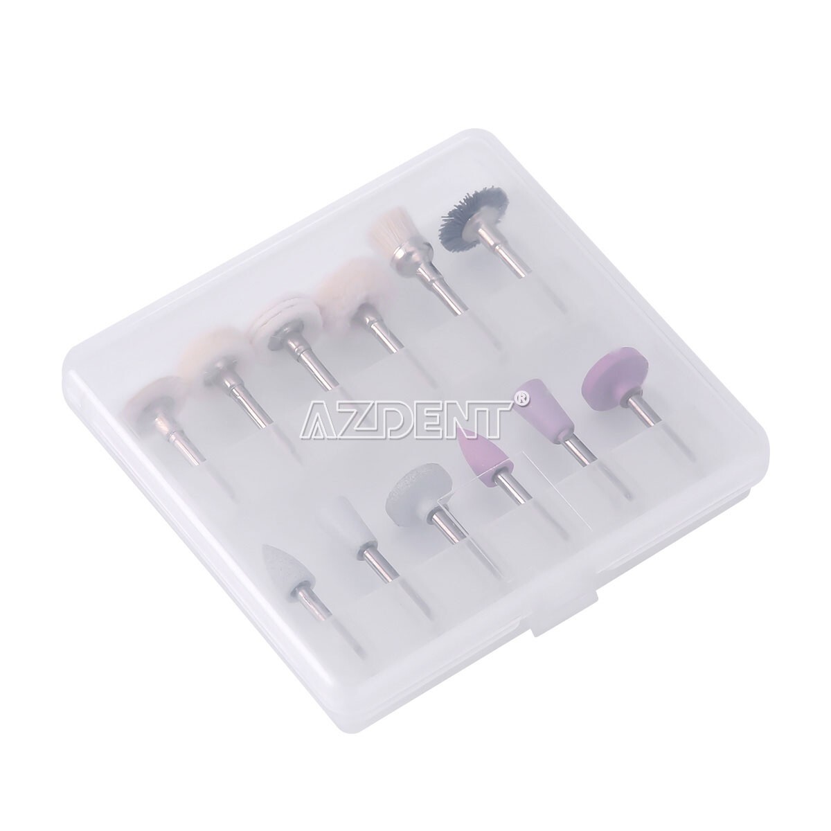 AZDENT Dental Composite Finishing Polishing Brushes Silicone Polishers RA 2.35mm