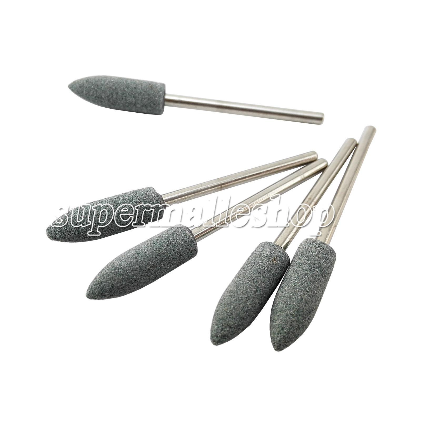 30 Pcs #13 Dental Lab Mounted Finishing Points Polishers Green Mounted Stones SM