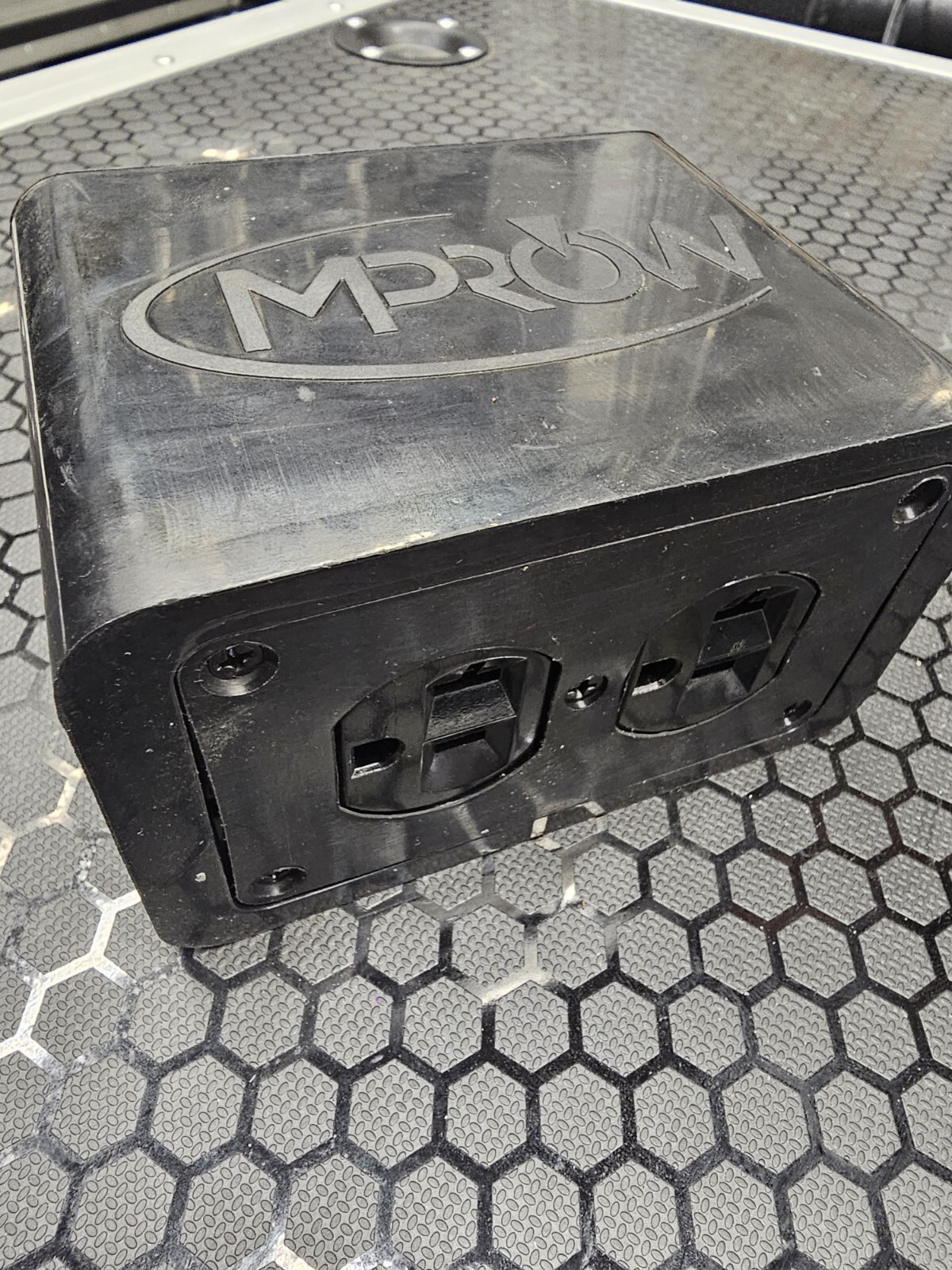 MPROW Rubber Quad Box Neutrik True1 Power Distribution Twist-Lock Distro link
