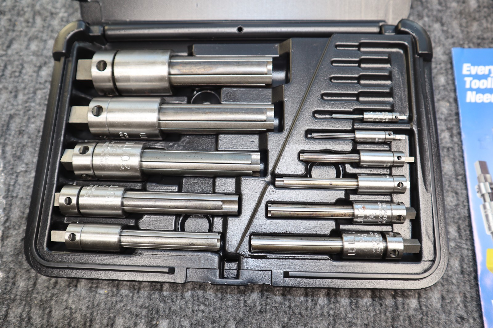 Walton Tools #11 Set of Tap Extractors 18011 11 Piece Set Flute Style New Case