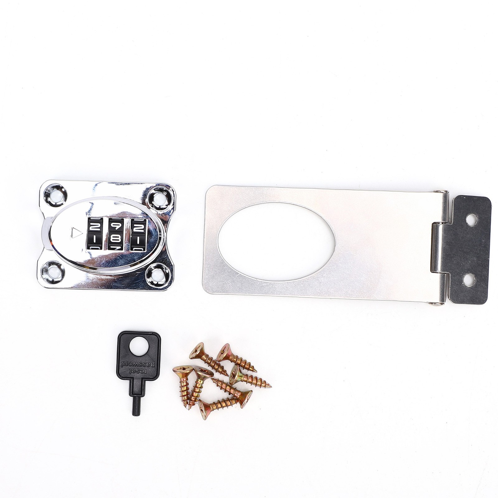 3-Digit Door Lock Closet Combination Lock Keyless Childproof Security 1pcs