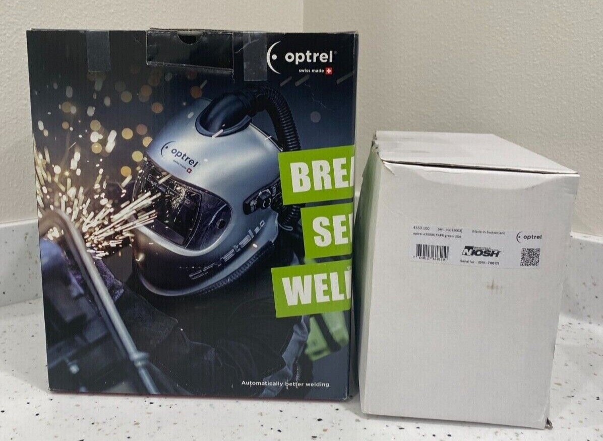 New- Open Box Optrel Clearmaxx PAPR E3000X System up to 18 hour battery 