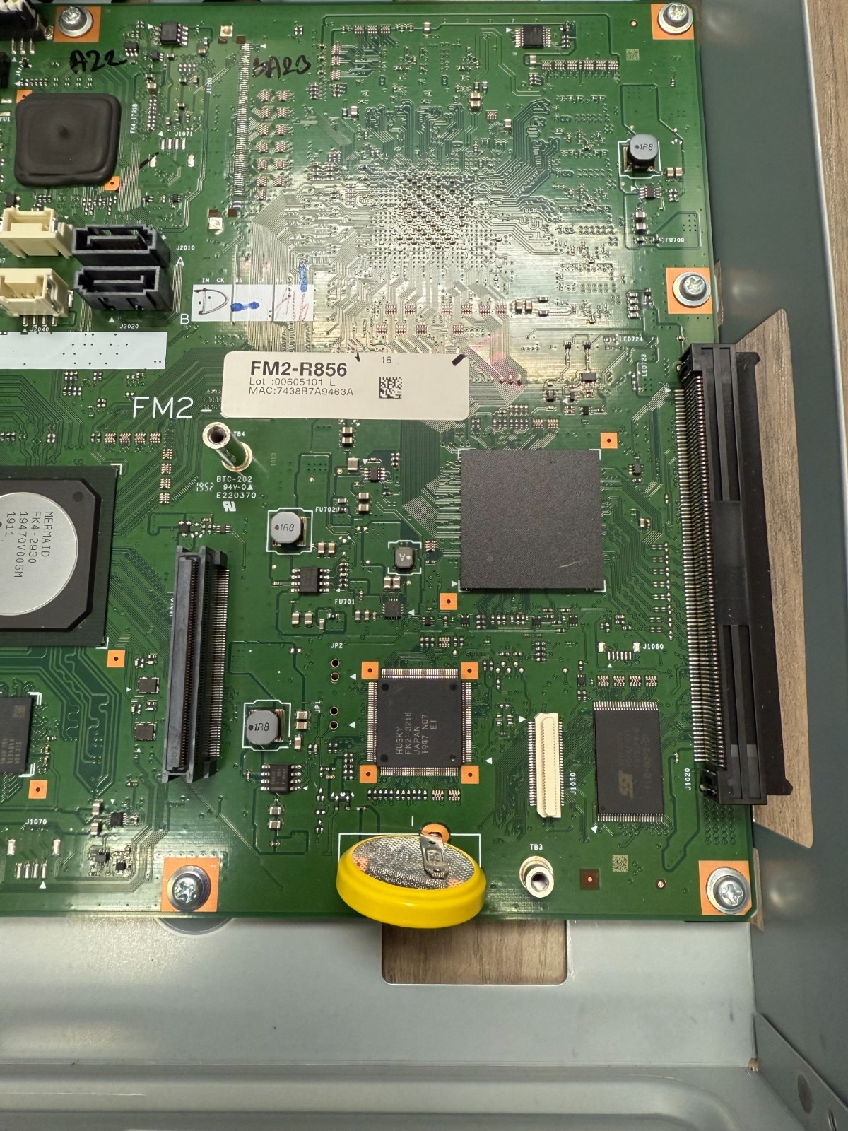 CANON – MAIN CONTROLLER PCB ASSEMBLY Part: FM2-R856 UNTESTED READ
