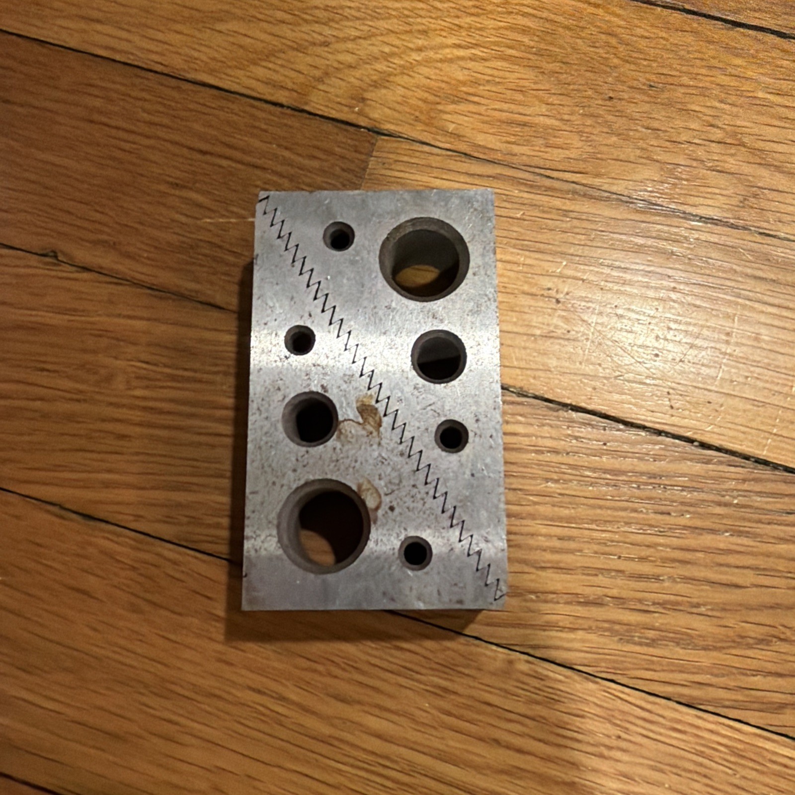 Industrial Step Blocks Set 2 Pc 3.5” Base Used Nice