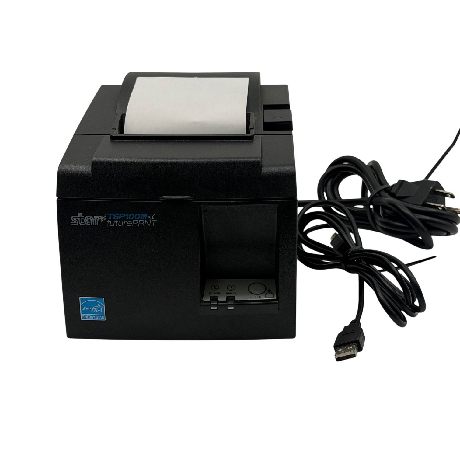 Star Micronics TSP100III TSP143IIIU Thermal Receipt Printer POS USB Black TESTED