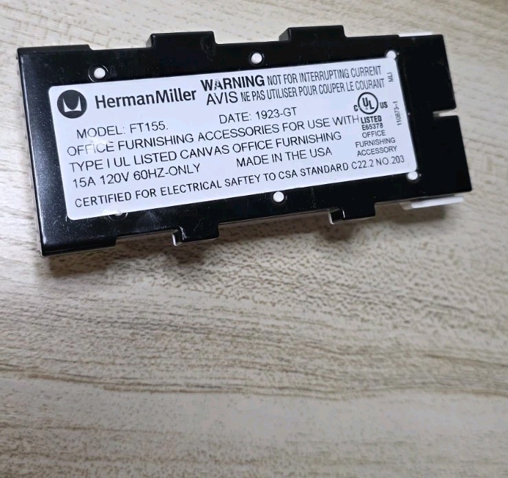 RECEPTACLE DUPLEX, 15 AM LÒNG PRODUCT NO FT155.A91 Lot 6 Circuit A & B