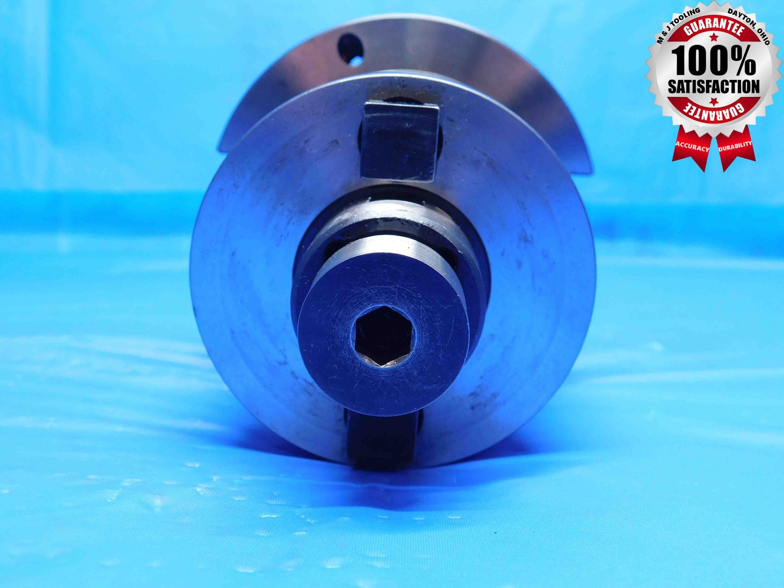 CAT50 ERICKSON 1 1/4 PILOT OD 1/2 KEY FACE MILL TOOL HOLDER COOL. CV50BSMC125350
