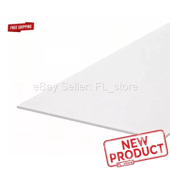 Plastic Sheet 1/8 Thick x 48″ L X 24″ High Density Polyethylene Off-White HDPE