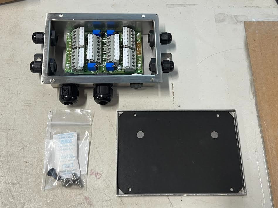 Rice Lake 88956 J-Box JB4SS 4 Channel Signal Trim with Expansion New in Box