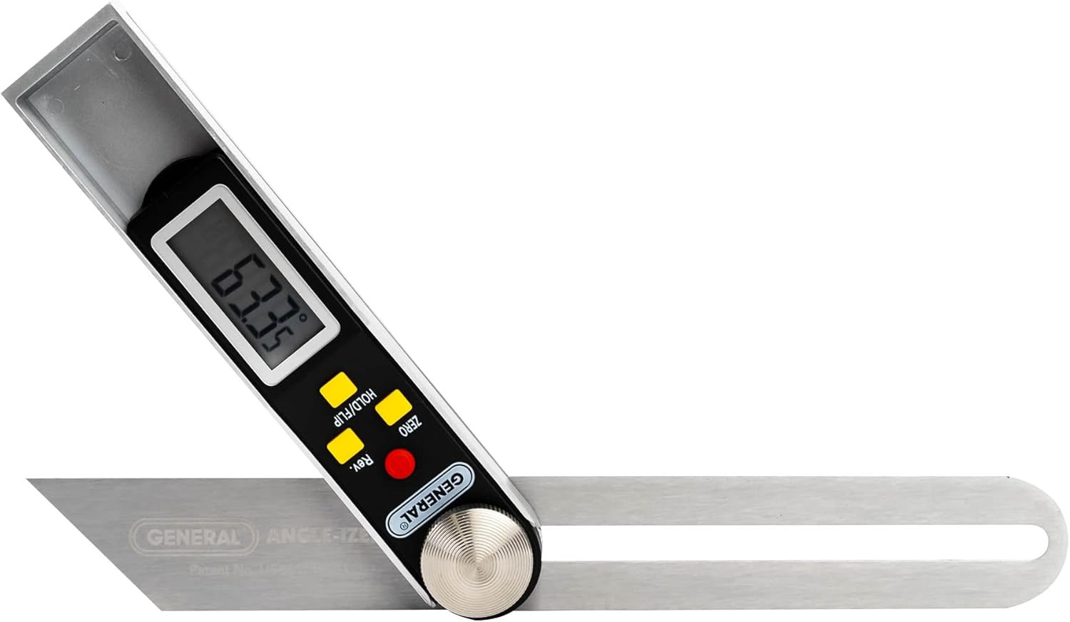 General Tools T-Bevel Gauge & Protractor – Digital Angle Finder with Full LCD Di