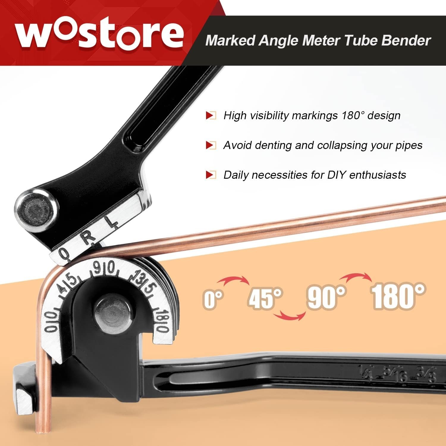 Durable Hand-Powered Tubing Bender – Non-Slip Grip for Effortless Operation