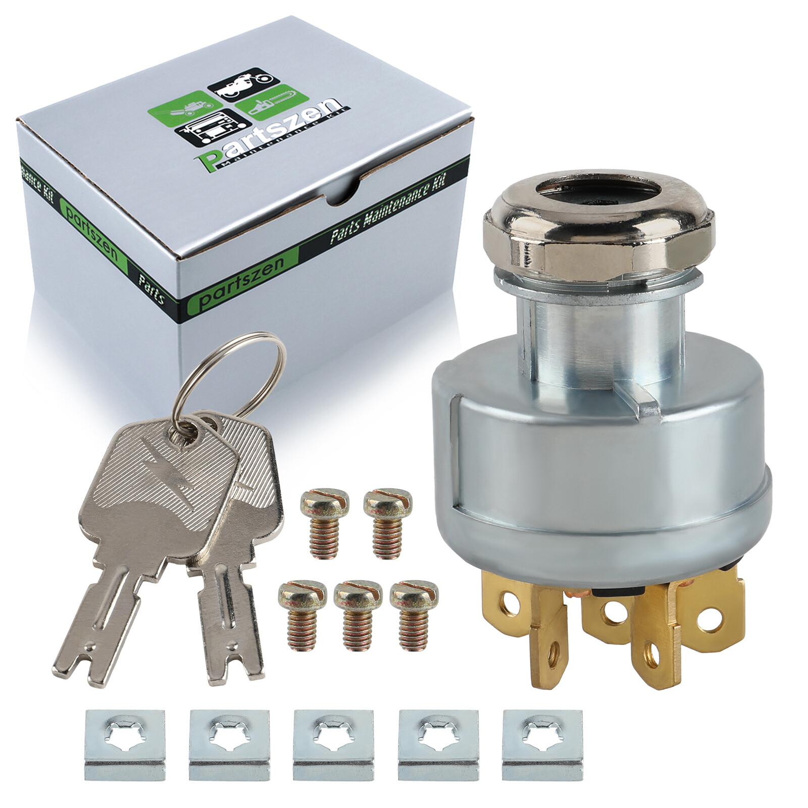 NEW Universal Ignition Switch for Hyster Clark Daewoo Crown Yale CAT Forklift