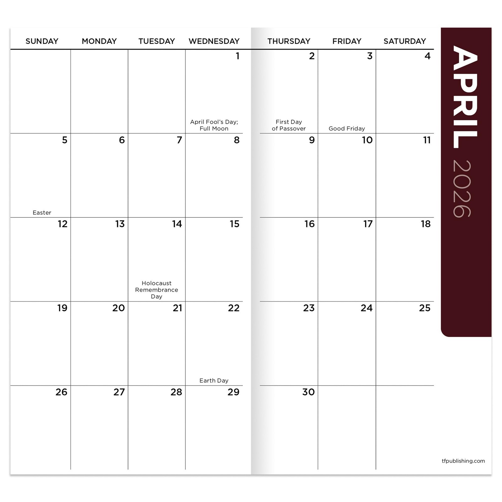 2026-2027 Beaches Small Monthly Pocket Planner – 2-Year Pocket Calendar with …