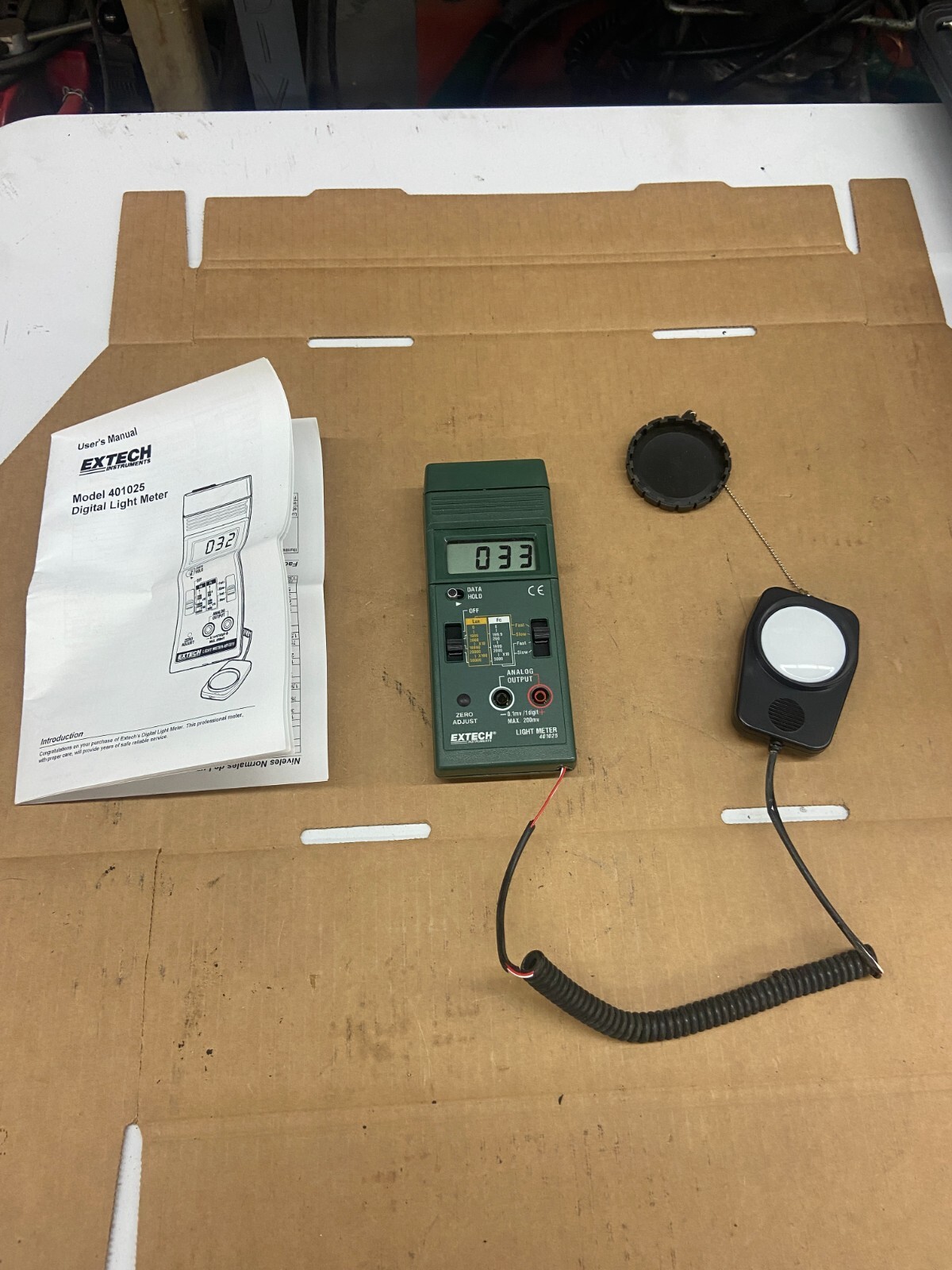 EXTECH LIGHT METER 401025