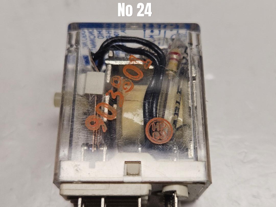 Various 4PDT cube relays by various manufacturers-see description $7.00/ec