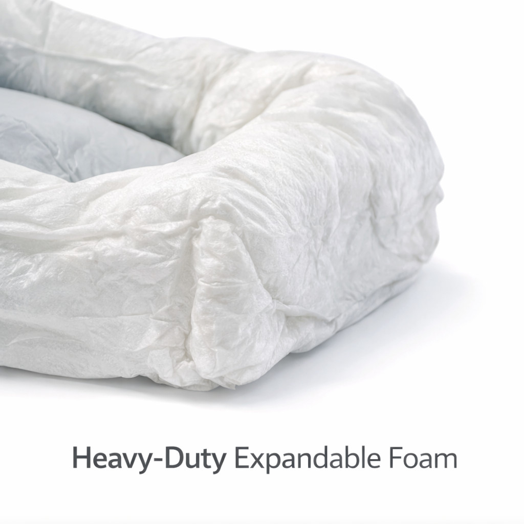 22×27 Expandable Foam Bags Model 80 Fits 18x12x12 Box Room Temp