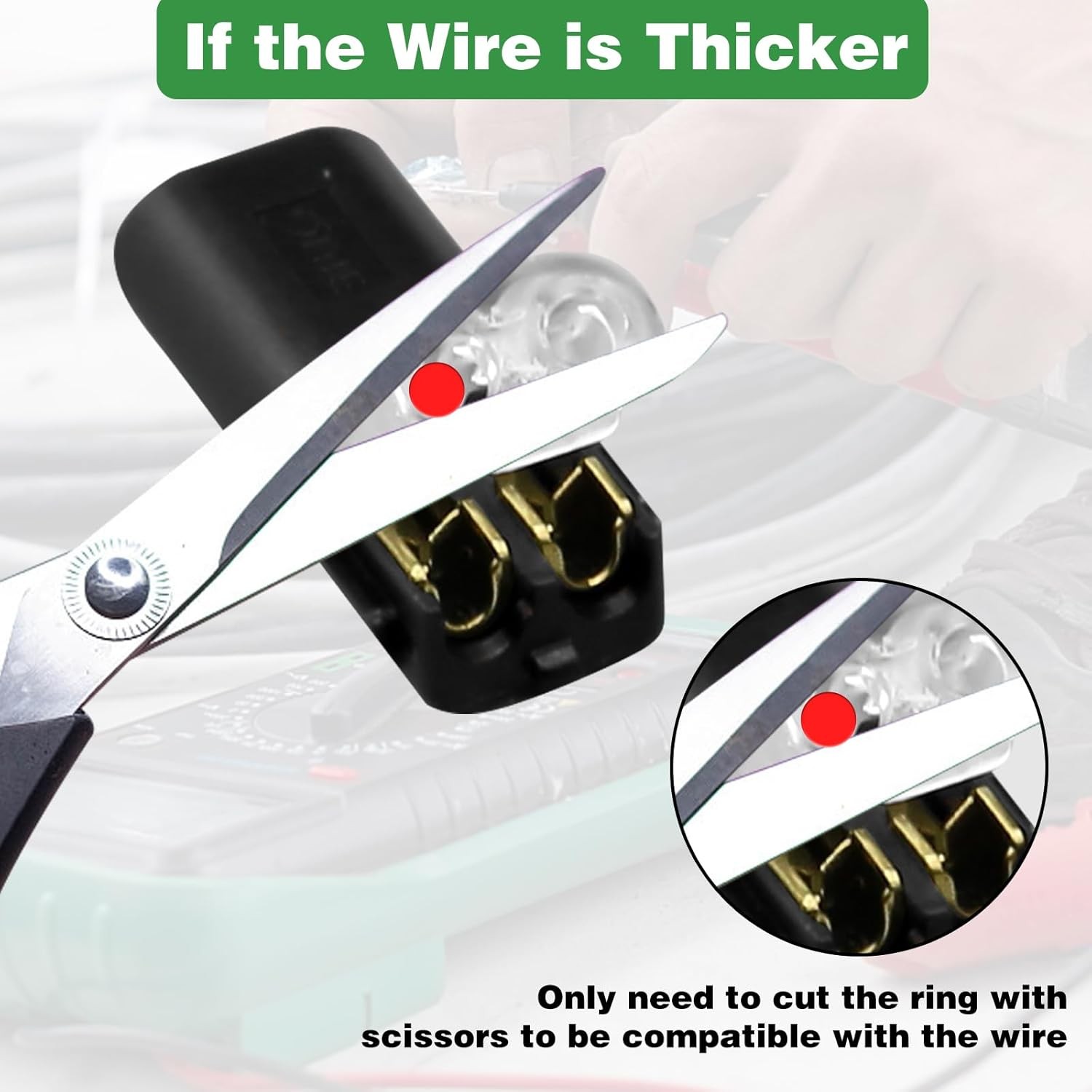 20/50pcs Double-Wire Plug-in Connector Led Light Strip Fast Connectors with 2Pin
